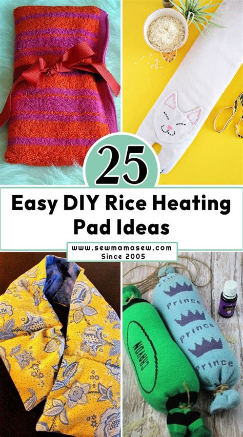 Rice Heating Pad Printable Rice Bag Instructions